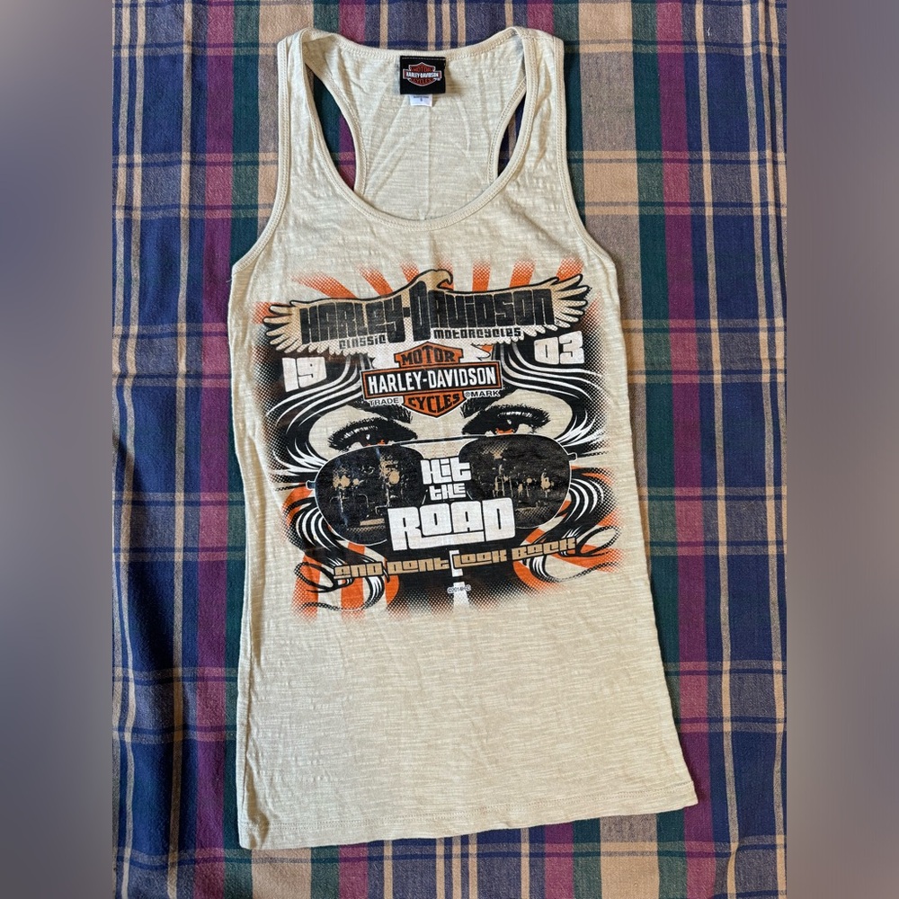 Women’s Harley Davidson of Edmonton Alberta Graphic Tank
